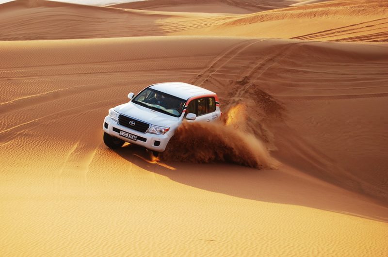 Ride over the dunes