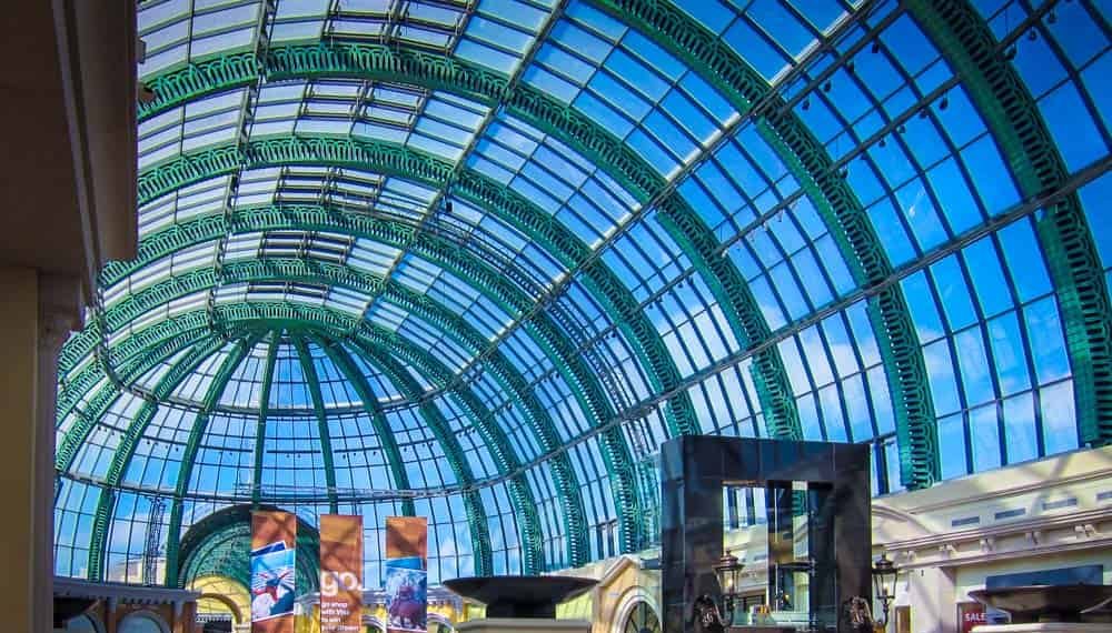 Glass dome in Mall of the emirates