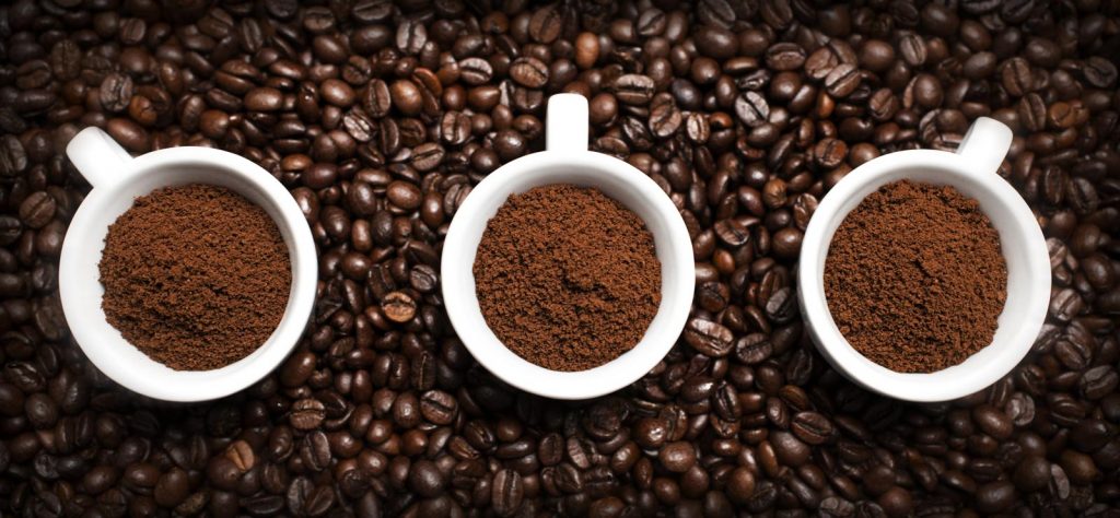 frisk jordet kaffe