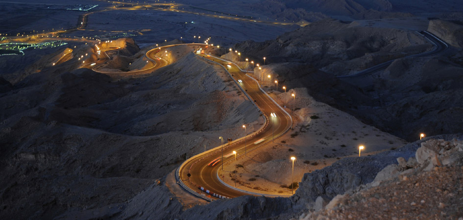 roads of jebel hafeet