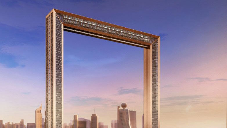 dubai frame view