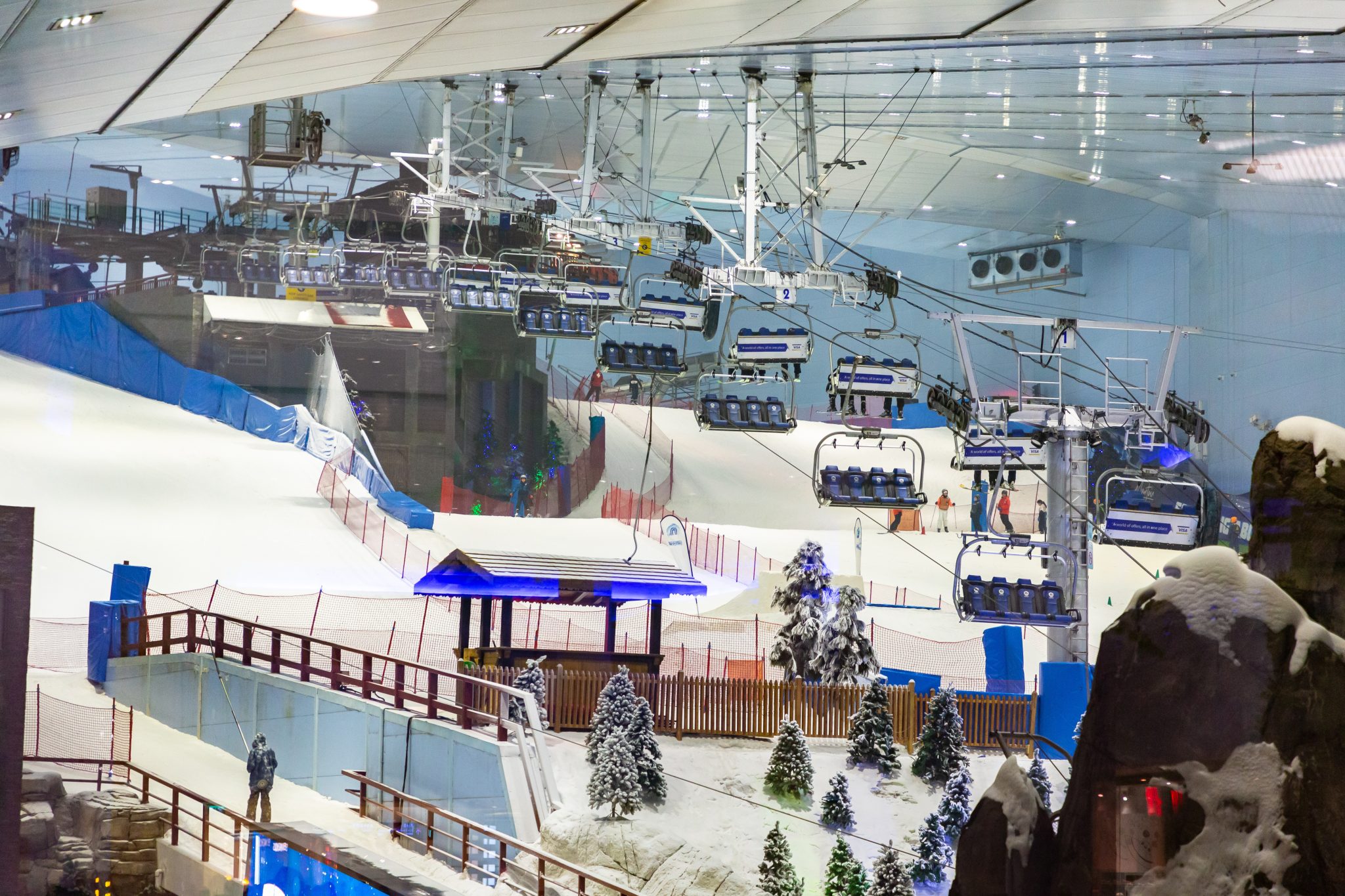 Ski Dubai Unique Ski Resort in Mall of Emirates