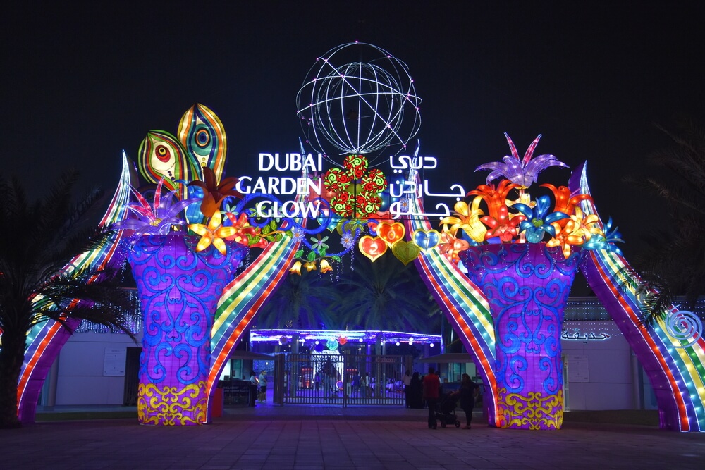 dubai glow garden timing