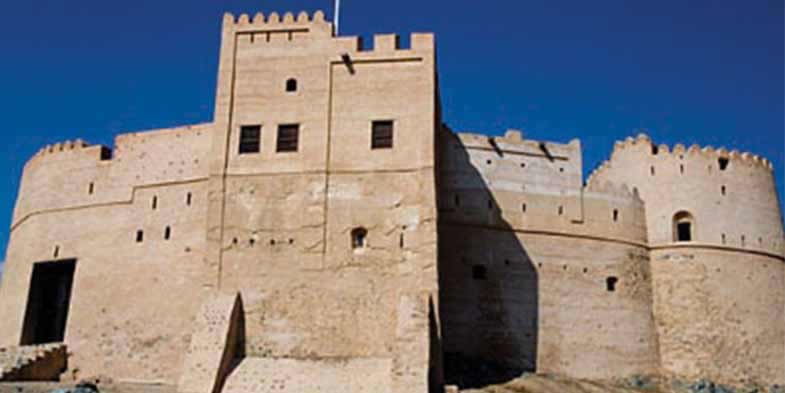 Trip to Fujairah fort during the East Cost Tour
