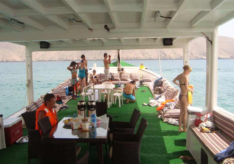 Luxurious Musandam Dibba cruise is a must to do excursion