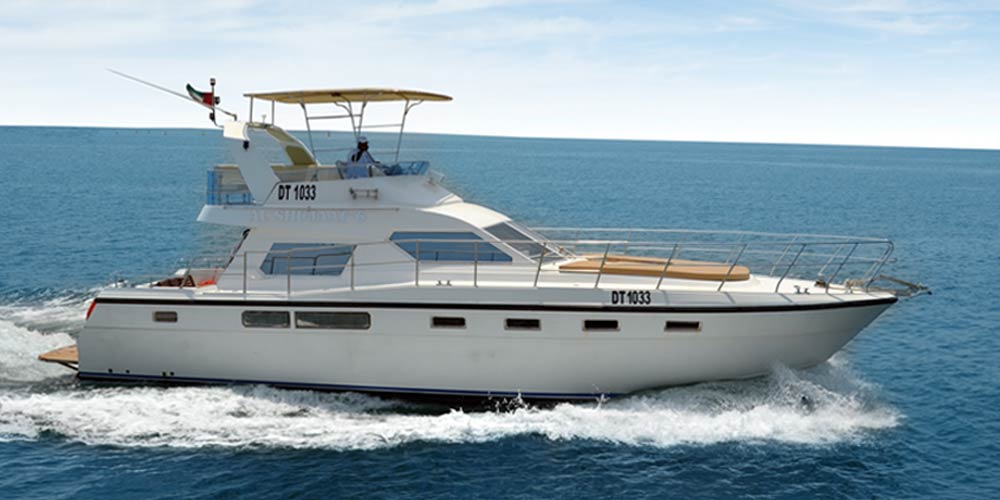 45 foot motor yachts