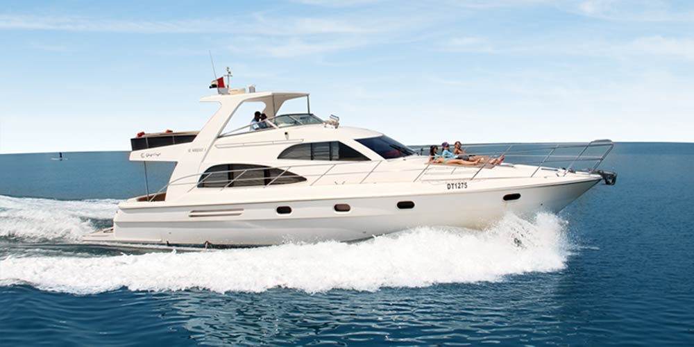 55 ft luxury yacht