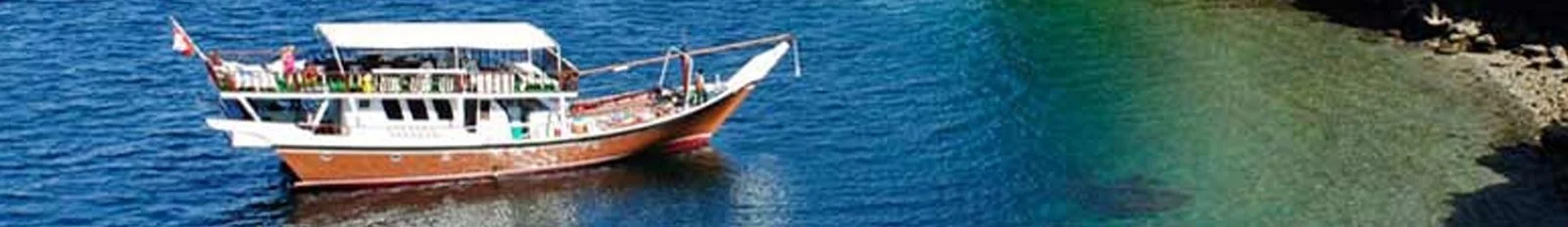 Wooden Dhow at Musandam Dibba