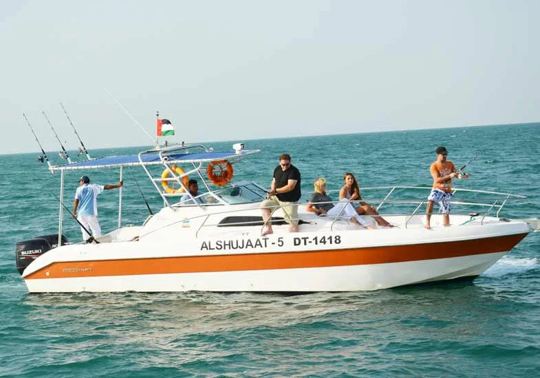 Yacht charter fishing-in-dubai